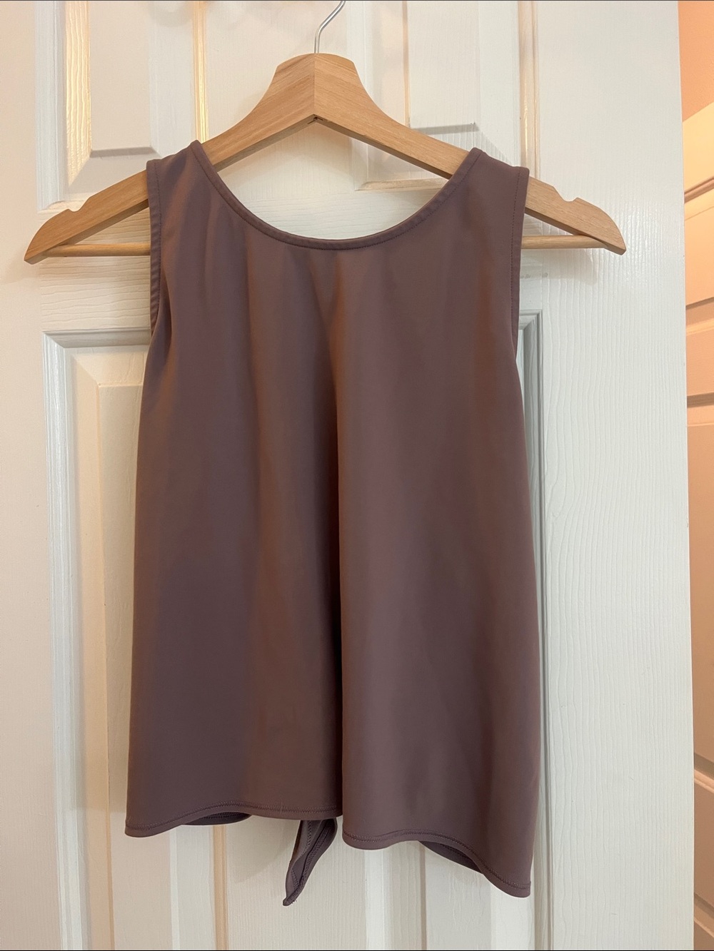Yogalicious Mauve Scoop Neck Performance Tank